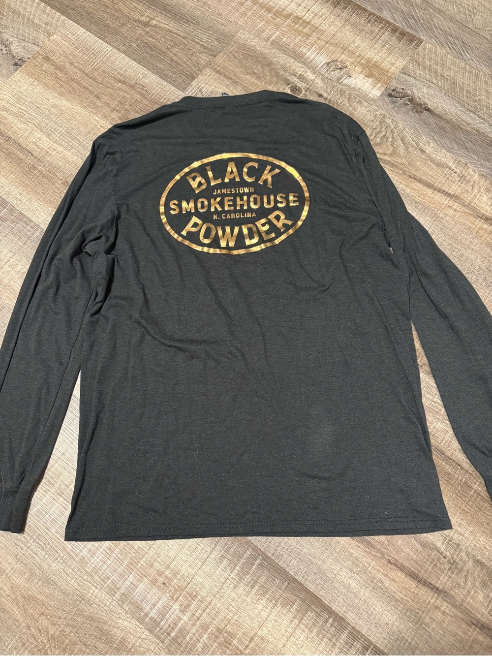 Black Powder Smokehouse Long Sleeve Graphic Shirt